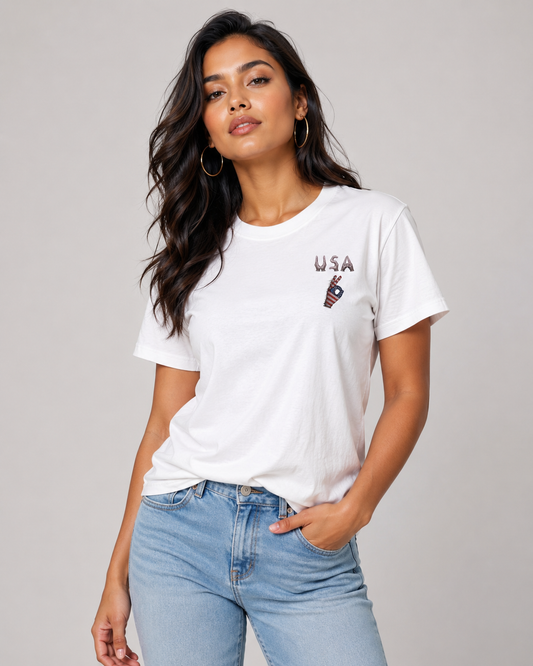 FWC 26 World Cup Iceman Glove Tee — USA Flag T-Shirt