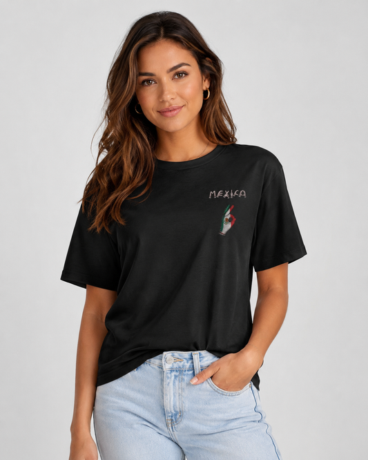 FWC 26 Iceman Glove Tee — MEXICO Flag T-Shirt