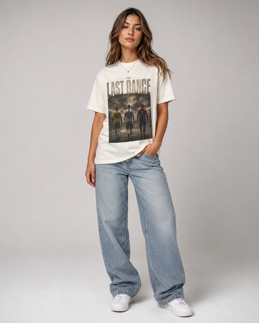 FWC 26 The Last Dance World Cup Graphic Tee — Ronaldo, Messi & Neymar Tribute