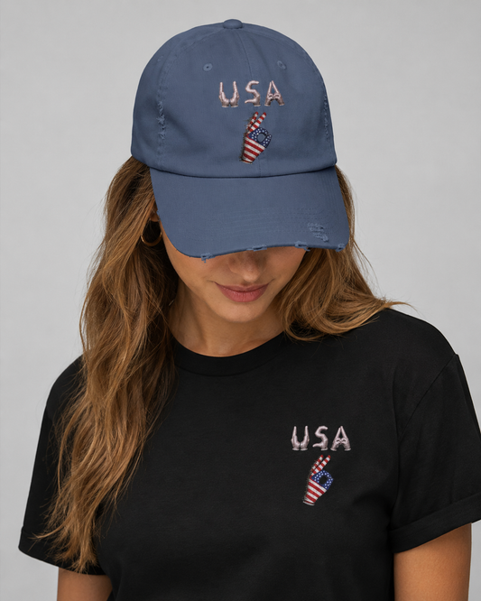 FWC 26 Iceman Glove Hat — USA Flag Hat