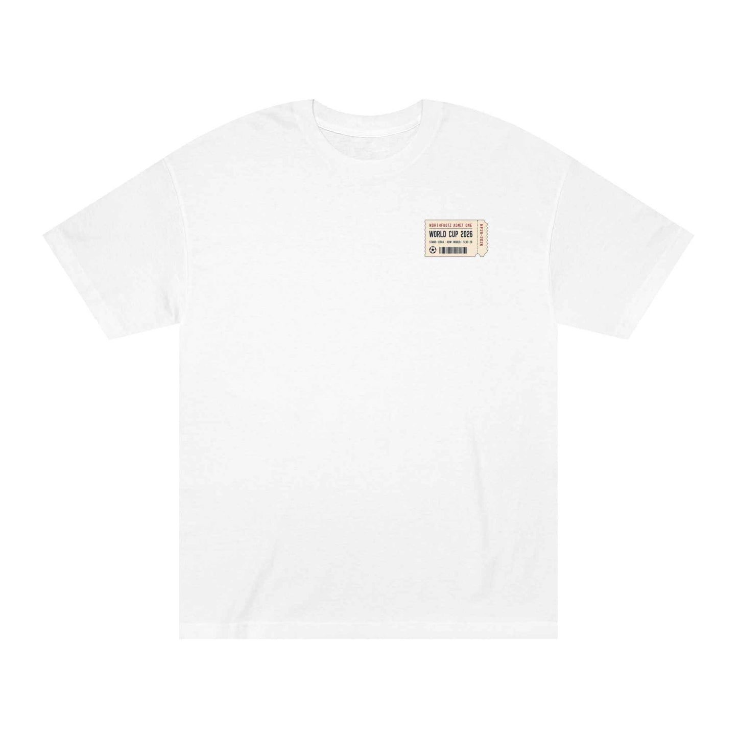 FWC 26 Matchday Ticket T‑Shirt — Soccer Fan Tee