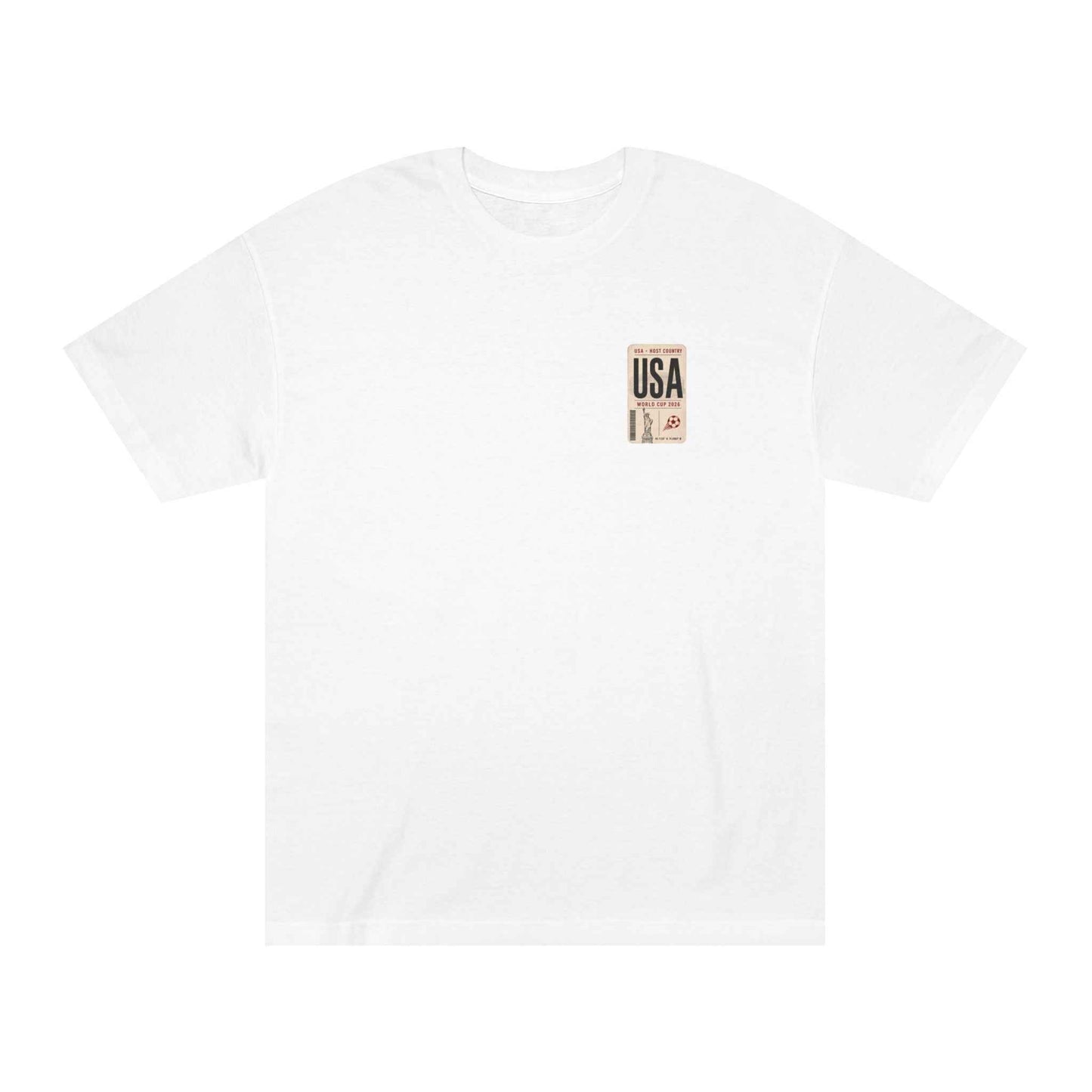 FWC 26 World Cup Host Countries Tee — Soccer USA Tag Graphic Cotton Shirt