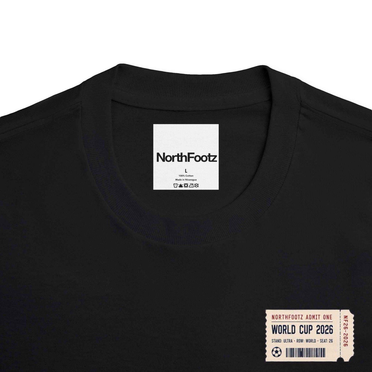 FWC 26 Matchday Ticket T‑Shirt — Soccer Fan Tee