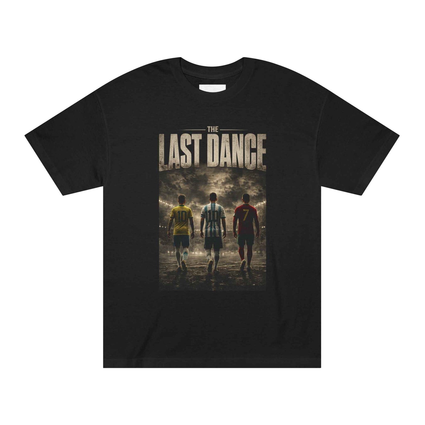 FWC 26 The Last Dance World Cup Graphic Tee — Ronaldo, Messi & Neymar Tribute