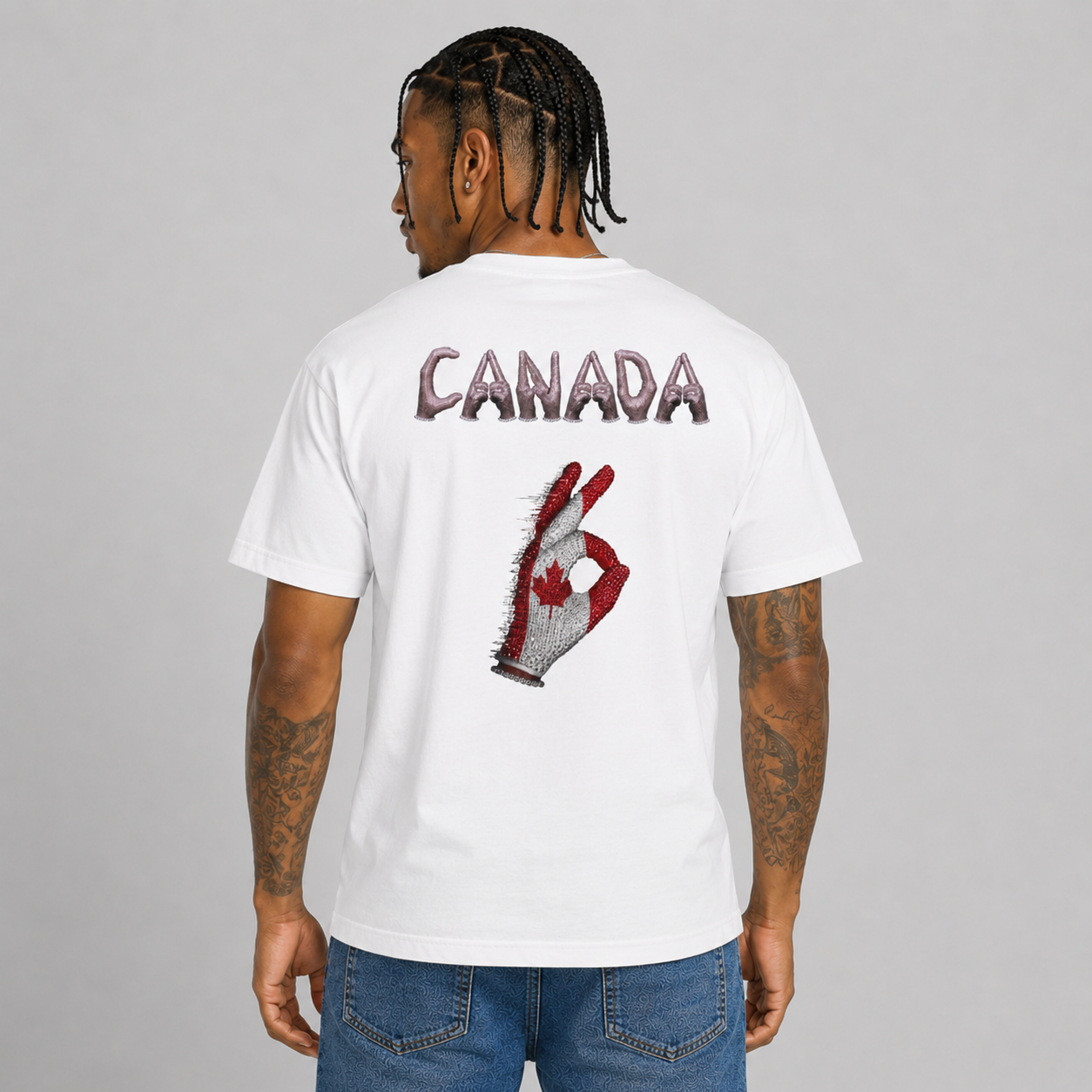 FWC 26 Iceman Glove Tee — Canada Flag T-Shirt