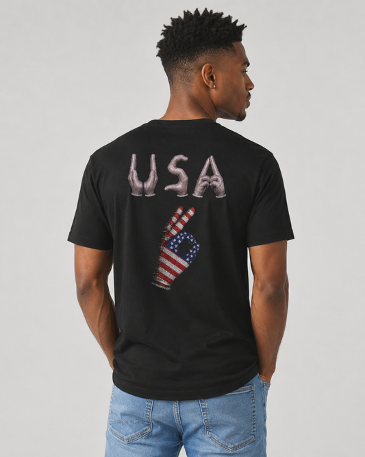 FWC 26 World Cup Iceman Glove Tee — USA Flag T-Shirt