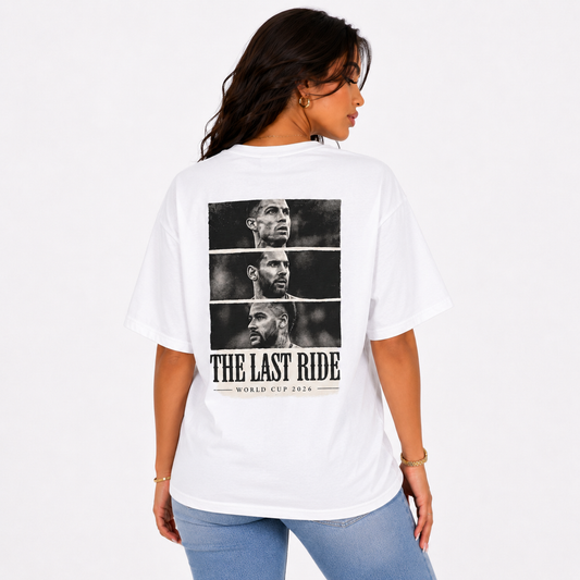 FWC 26 Legends Tee — Ronaldo, Messi & Neymar Last World Cup Cotton Shirt