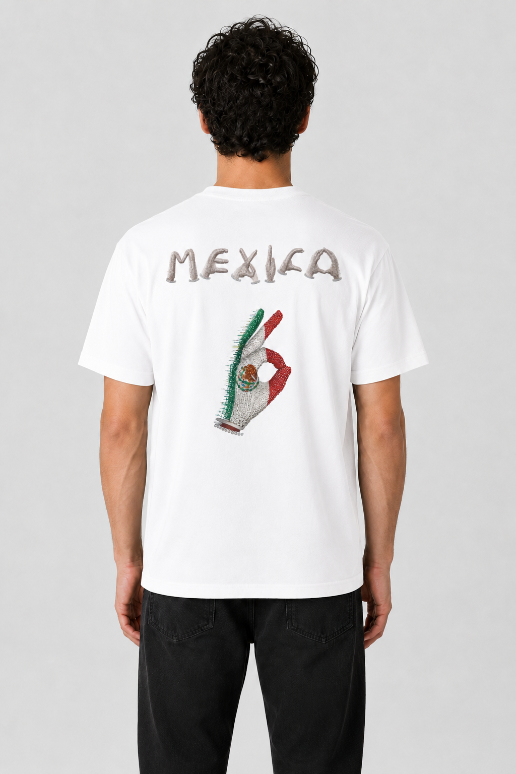 FWC 26 Iceman Glove Tee — MEXICO Flag T-Shirt