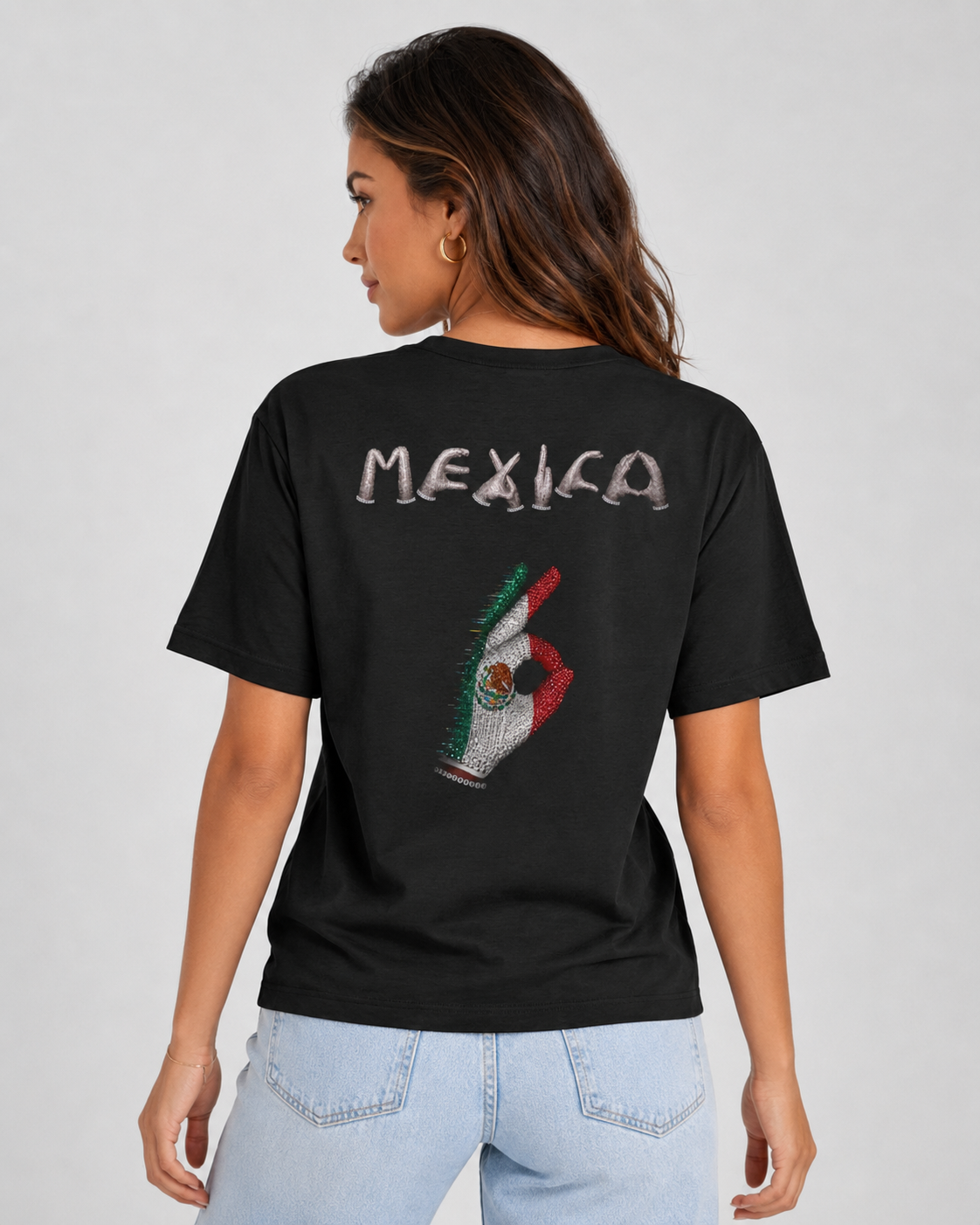FWC 26 Iceman Glove Tee — MEXICO Flag T-Shirt