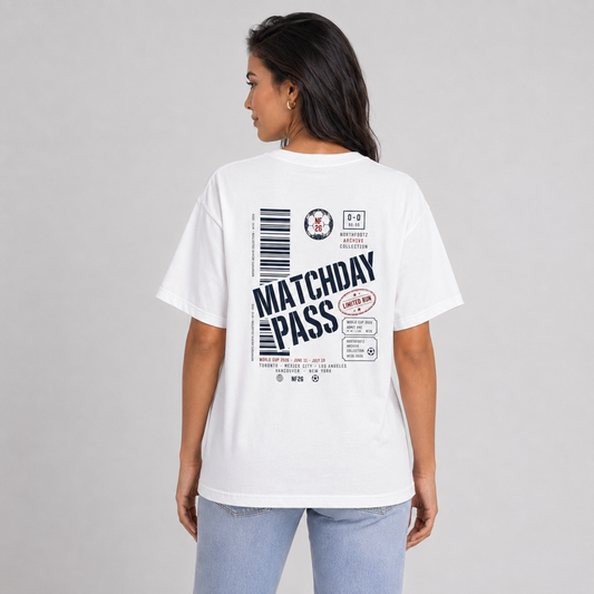 FWC 26 Matchday Ticket T‑Shirt — Soccer Fan Tee