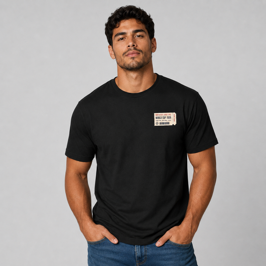 FWC 26 Matchday Ticket T‑Shirt — Soccer Fan Tee