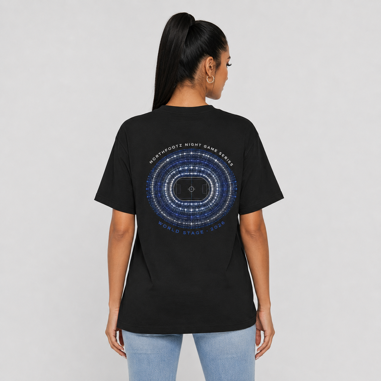 FWC 26 World Cup 2026 Stadium Night Graphic T-Shirt