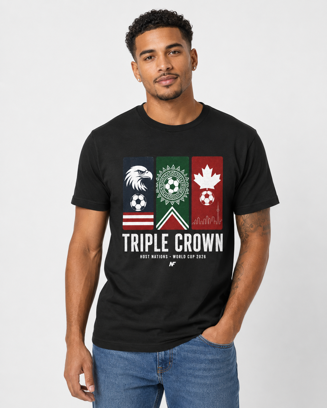 FWC 26 World Cup Hosts T-Shirt — Soccer Nations Tee