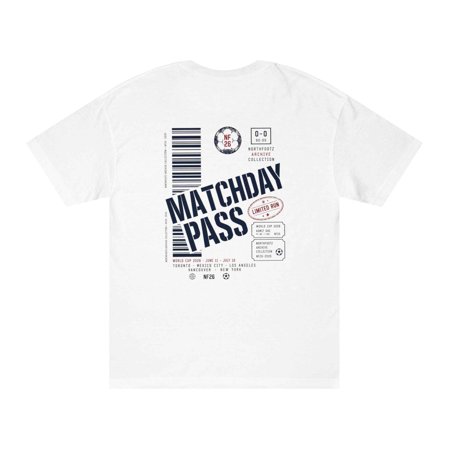 FWC 26 Matchday Ticket T‑Shirt — Soccer Fan Tee