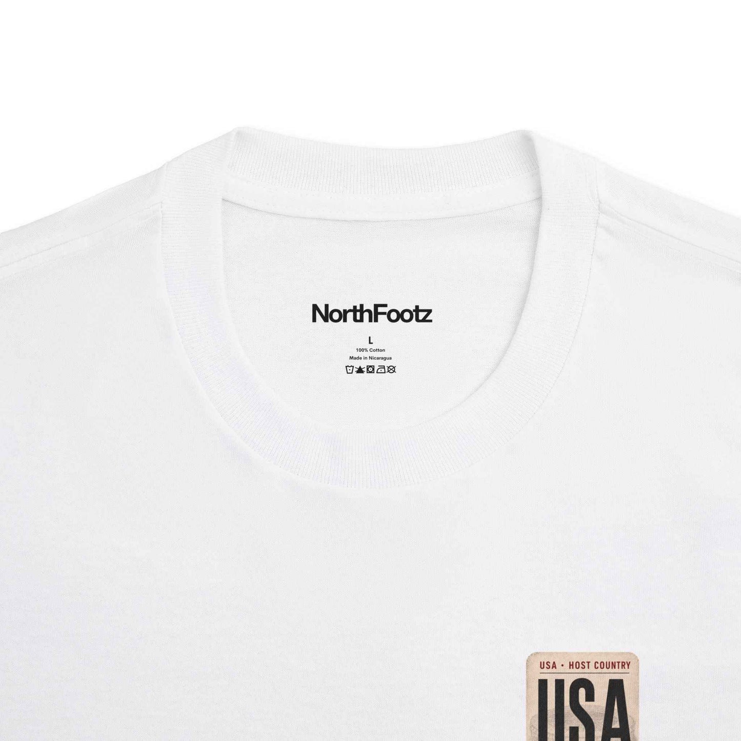 FWC 26 World Cup Host Countries Tee — Soccer USA Tag Graphic Cotton Shirt