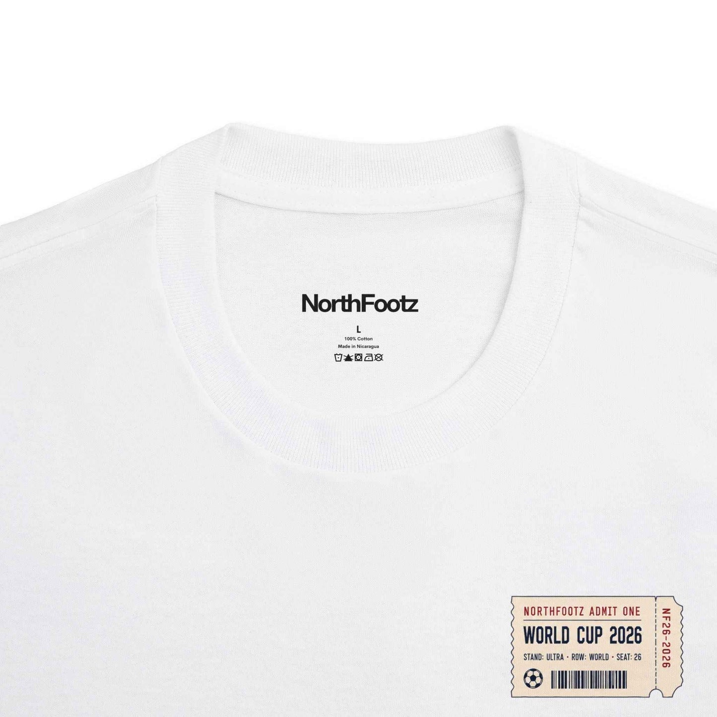 FWC 26 Matchday Ticket T‑Shirt — Soccer Fan Tee