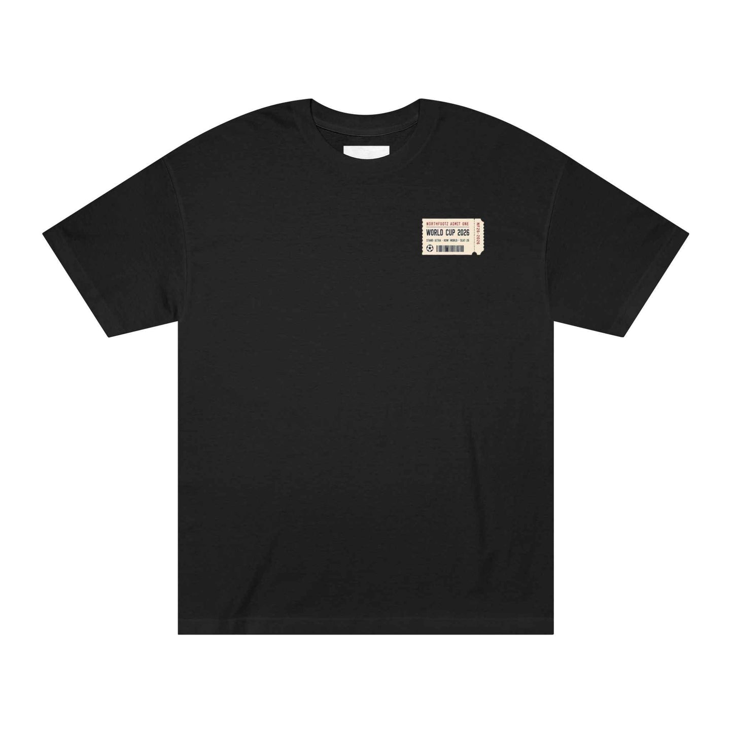 FWC 26 Matchday Ticket T‑Shirt — Soccer Fan Tee
