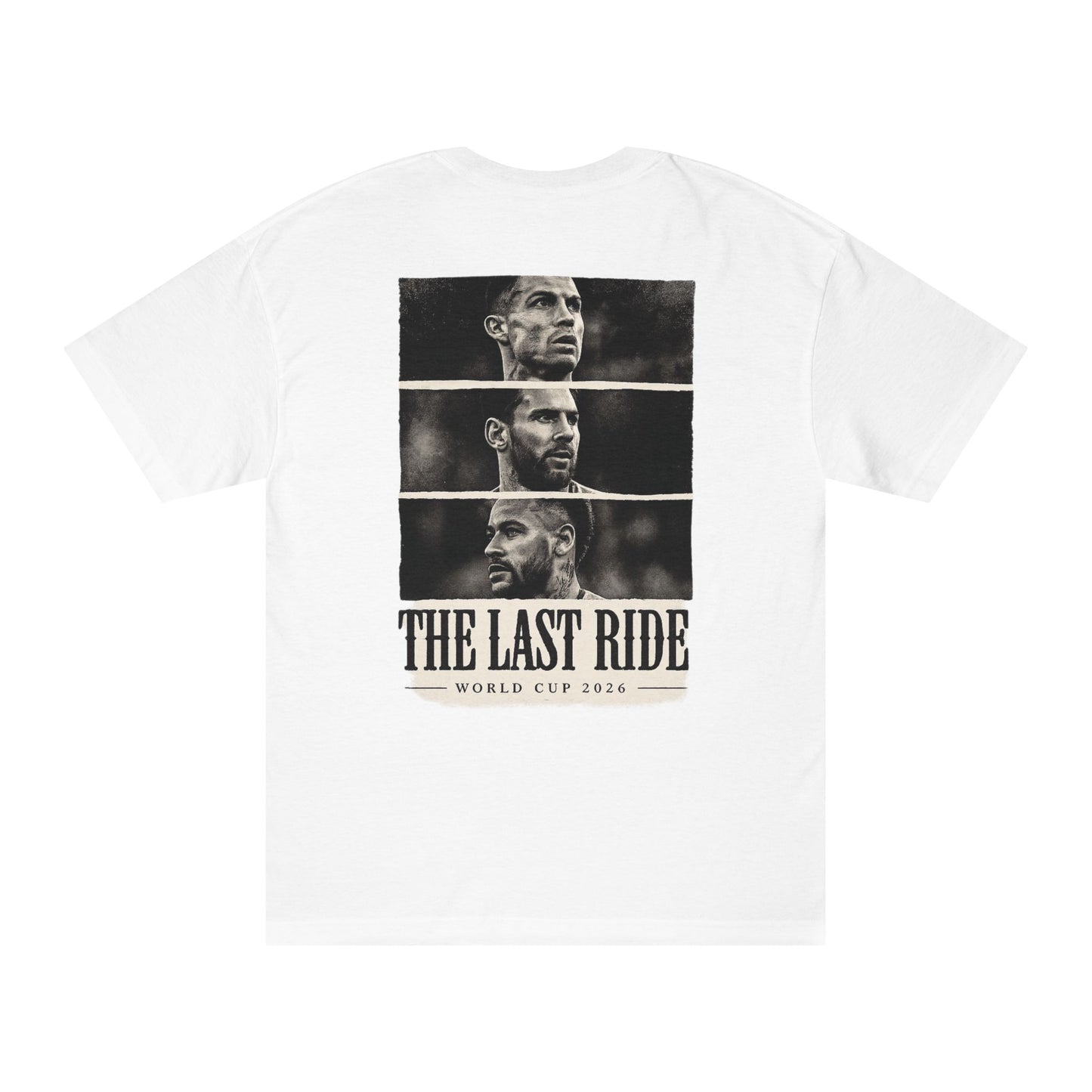 FWC 26 Legends Tee — Ronaldo, Messi & Neymar Last World Cup Cotton Shirt