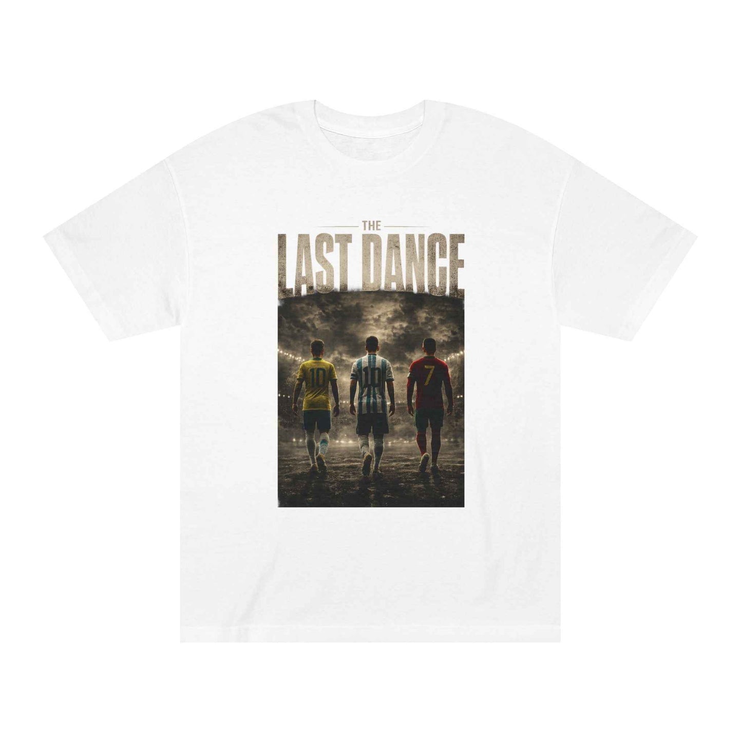 FWC 26 The Last Dance World Cup Graphic Tee — Ronaldo, Messi & Neymar Tribute